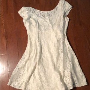 Abercrombie and Fitch white dress